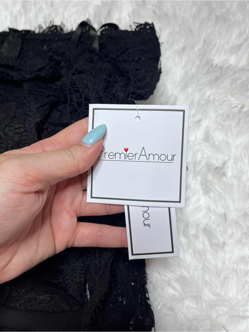 Premier Amour Off-Shoulder Lace Wide-Leg Jumpsuit - Picture 6 of 11
